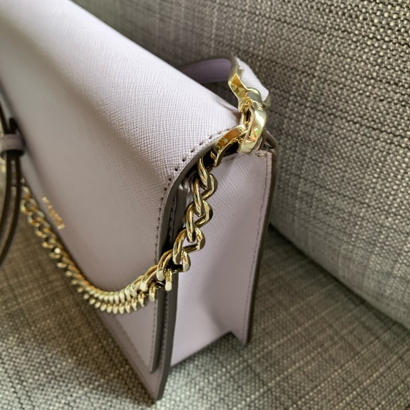 KATE SPADE CAMERON CHAIN LAVENDER CROSSBODY CLUTCH - Picture 13 of 15